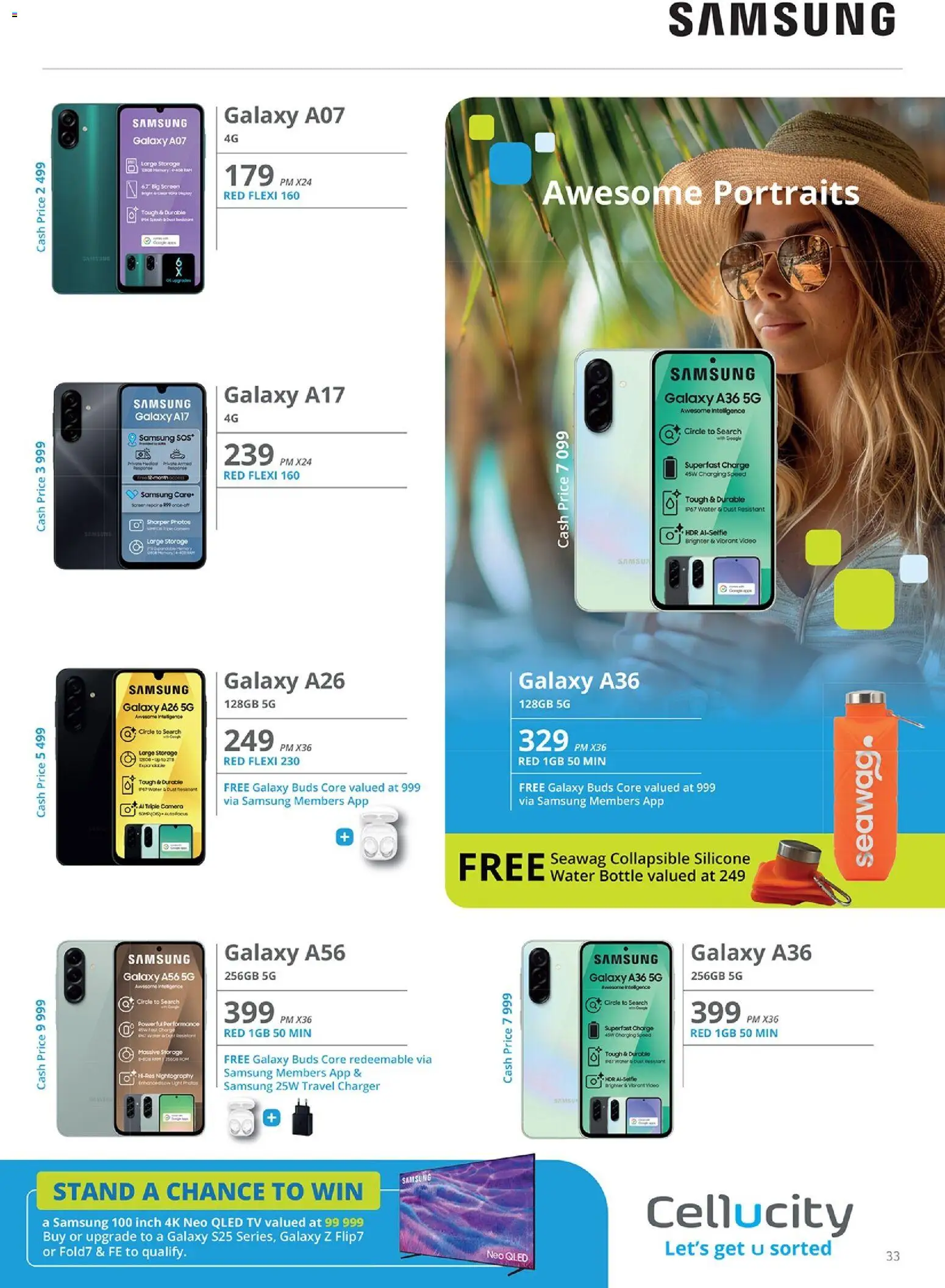 New Cellucity catalogue – valid from 07.01.2026 | Page: 33 | Products: Camera, TV, Charger, Silicone