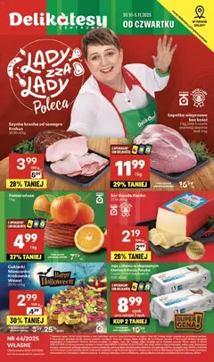 Pogląd oferty "Delikatesy Centrum Gazetka - Sklepy Własne" - ważna od 30.10.2025