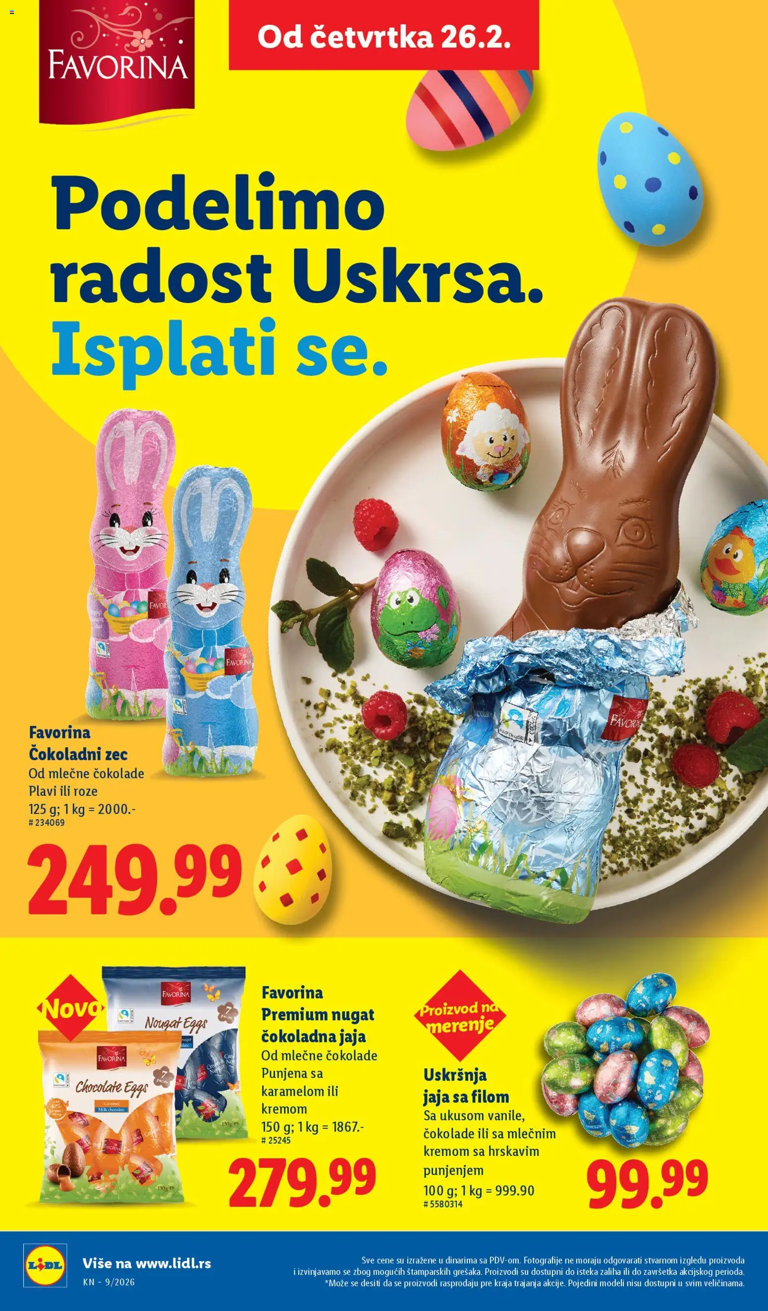 Lidl katalog - važi od 26.02.2026 | Strana: 44 | Proizvode: Bombone, Keks, Kolačići, Badem