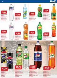 Náhled letáku Kubík leták - Velkoobchod 03/2026 od 01.03.2026 | Strana: 25 | Produkty: Voda, Mountain Dew, Ariel, Citron