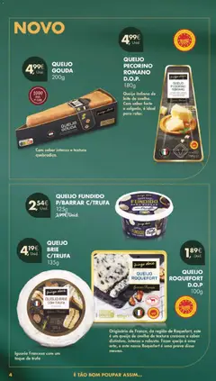 Pré-visualização QUEIJO GOUDA, Com sabor intenso e textura quebradiça. válido de 25.11.2025 | Página: 52