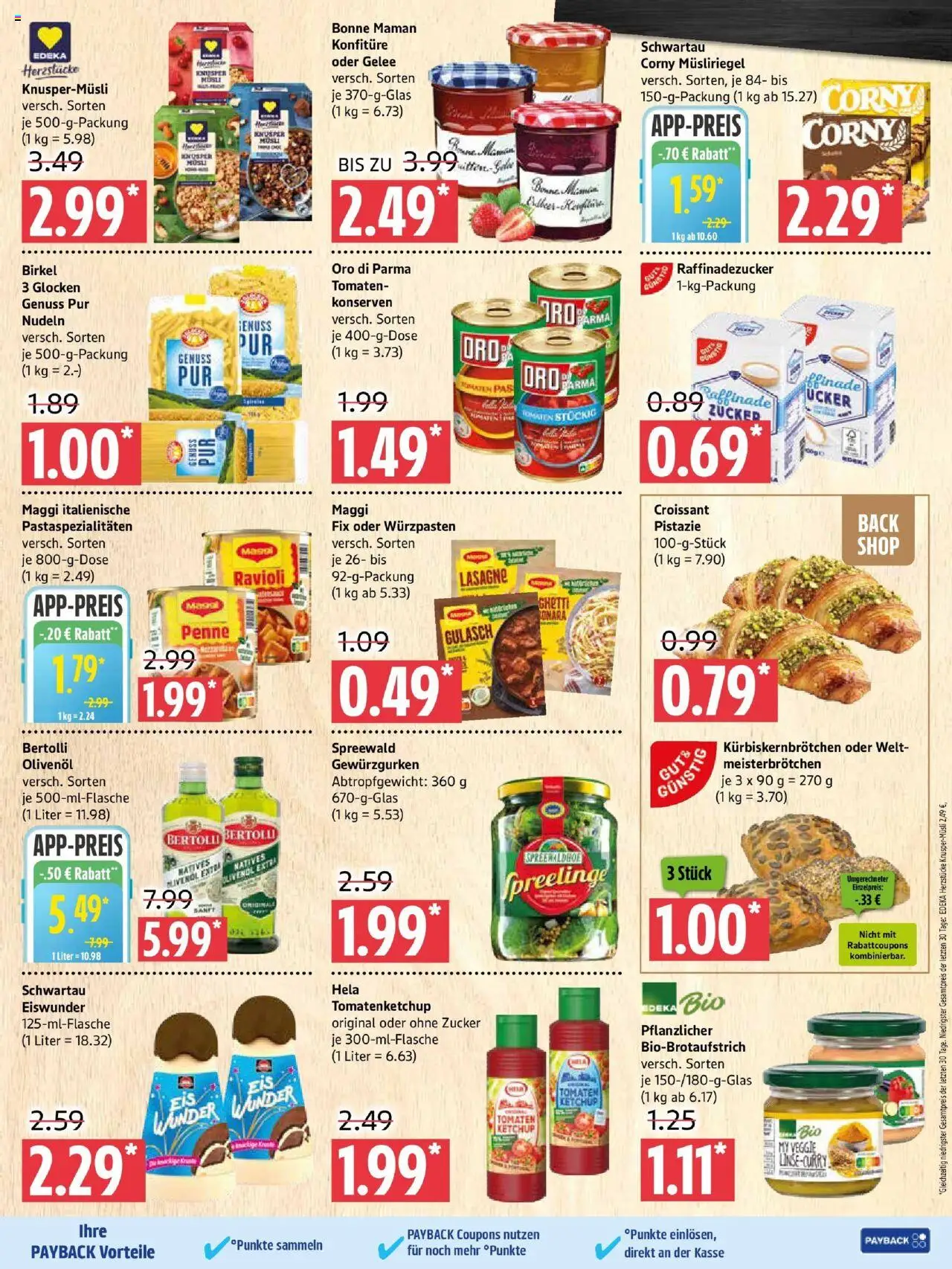 Marktkauf Prospekt 	 - gültig ab dem 18.08.2025 | Seite: 5 | Produkte: Oro di parma, Croissant, Zucker, Ketchup