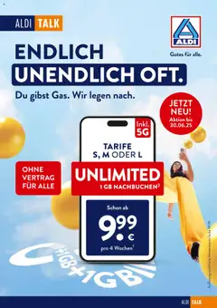 Aldi Talk gültig ab dem 24.04.2025