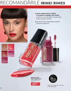 Noul catalog Avon – valabil de la 01.09.2025 | Pagină: 16 | Produse: Ruj