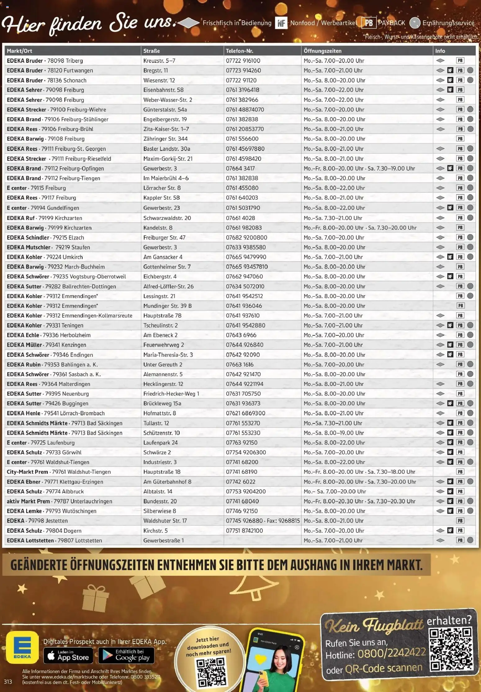 Edeka prospekt Freiburg	 – gültig ab 15.12.2025 | Seite: 39 | Produkte: Bad, Wurst, Uhr