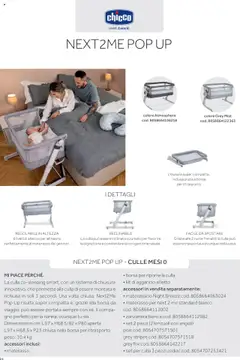 Anteprima del volantino Catalogo Camarette e Lettini Prenatal	 valido a partire dal 01.01.2025 | Pagina: 17 | Prodotti: Zanzariera, Culla, Letto, Materasso