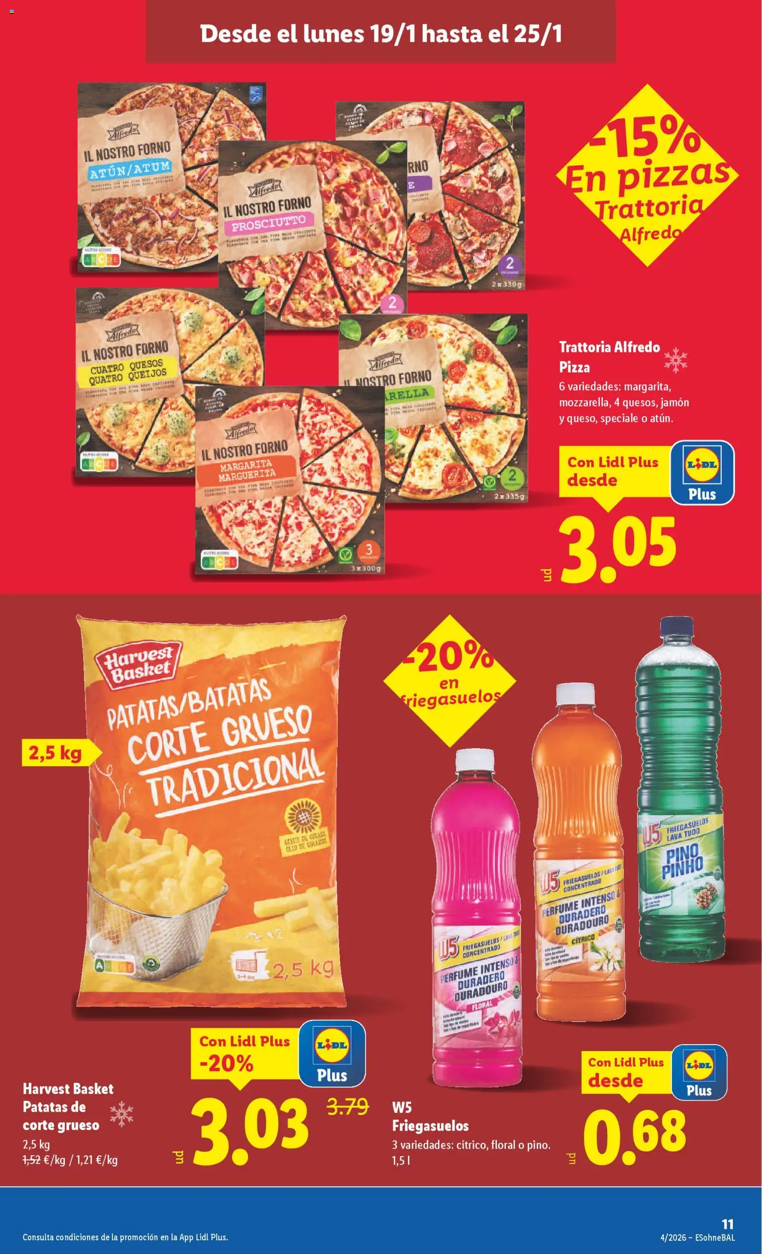 Lidl folleto │ válido desde el 19.01.2026 | Página: 21 | Productos: Perfume, Aceite, Jamón, Pizza