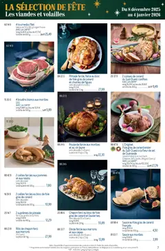 Picard - Prévisualisation de Picard Noël en grand valide à partir de 17.11.2025 | Page: 7 | Produits: Chapon, Cuisses de canard, Vin, Pommes