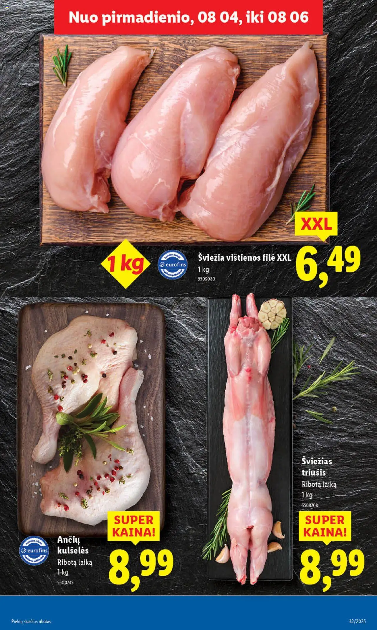 LIDL leidinys│galioja nuo 07.08.2025 | Puslapis: 19 | Prekių: Vištienos