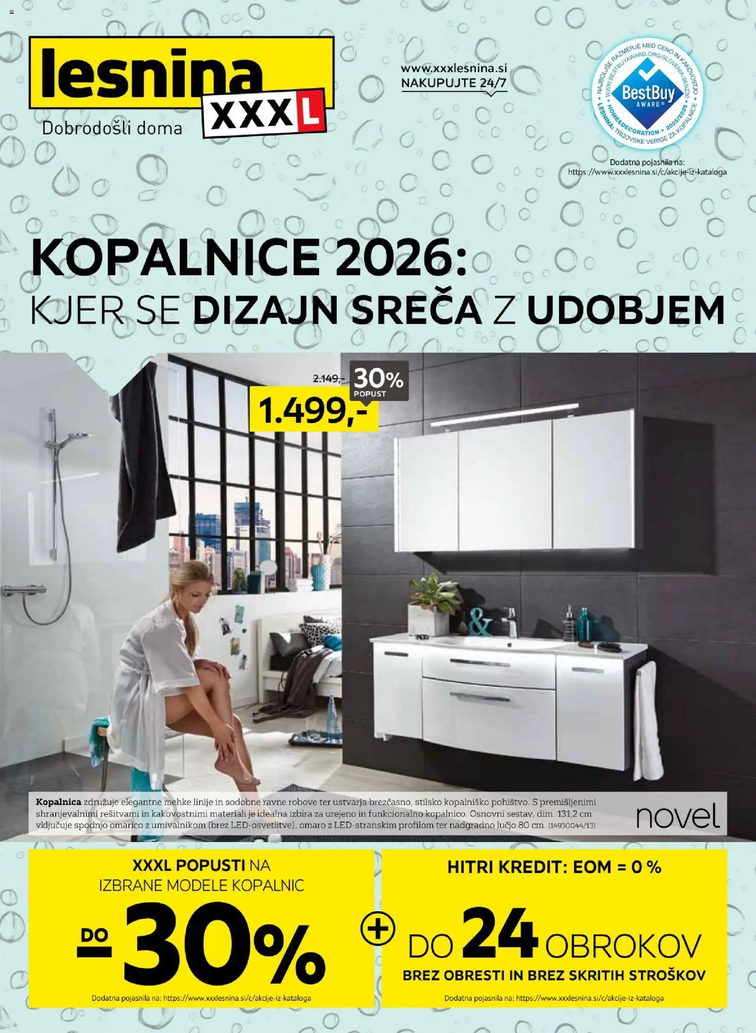 Novi XXXL Lesnina katalog ponudbe – veljaven od 17.02.2026 | Stran: 1
