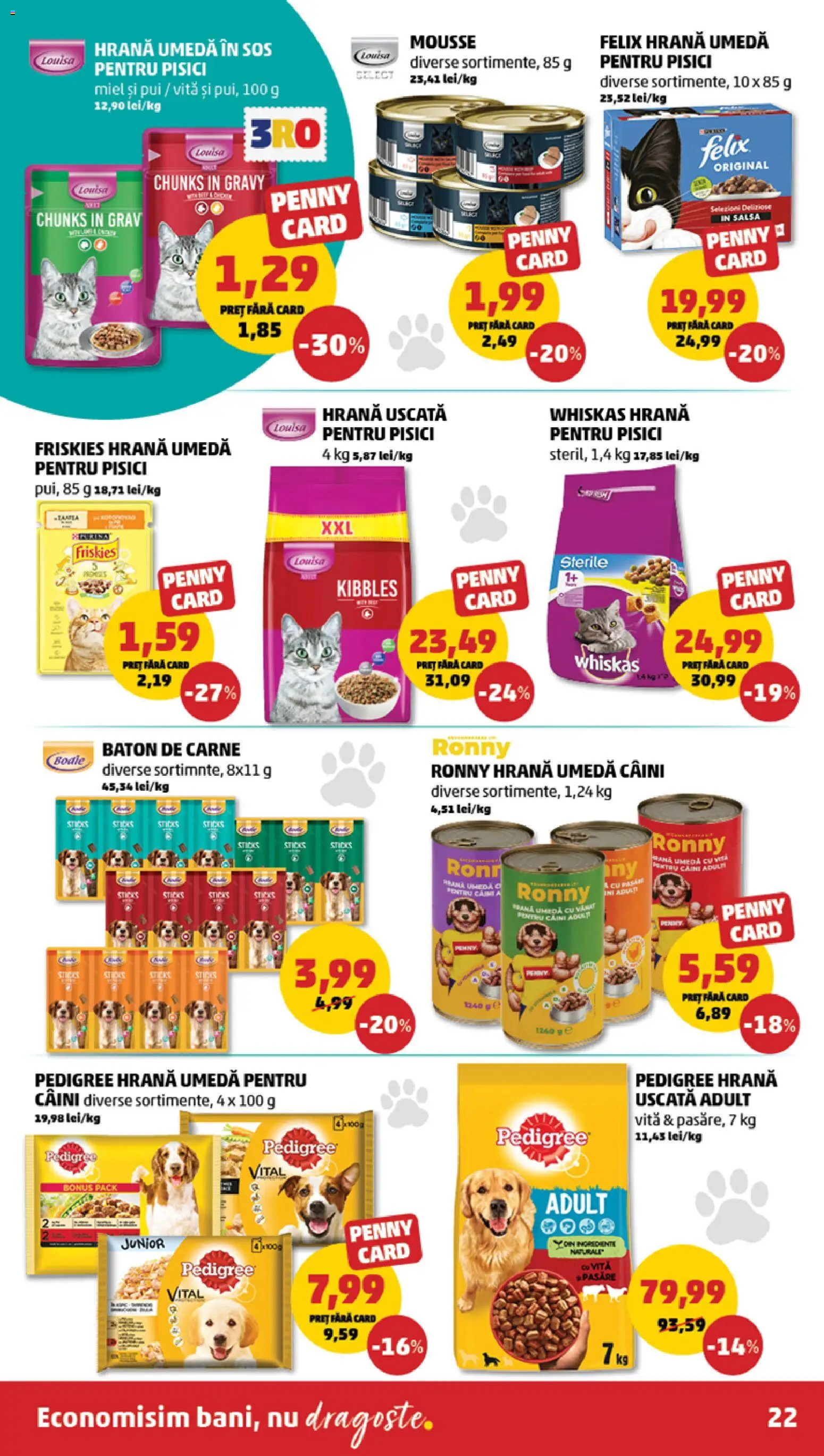 Noul catalog PENNY – valabil de la 10.12.2025 | Pagină: 22 | Produse: Hrană pentru pisici, Hacıyatmaz Kedi Oyuncağı, Sos