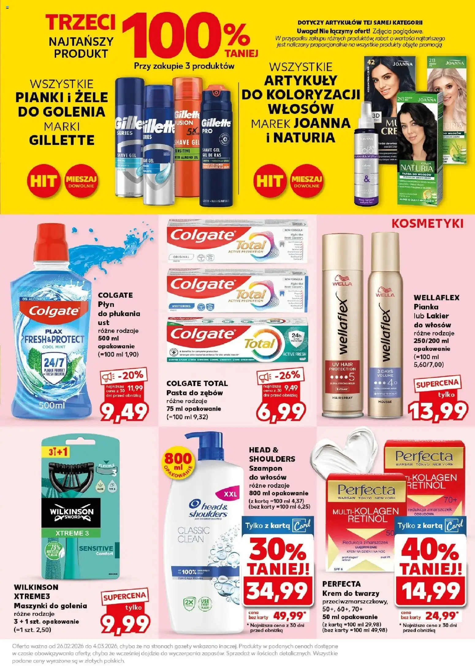 Kaufland gazetka - Mocny start od 02.03.2026 | Strona: 23 | Produkty: Maseczki, Pianki, Szampon, Pasta do zębów