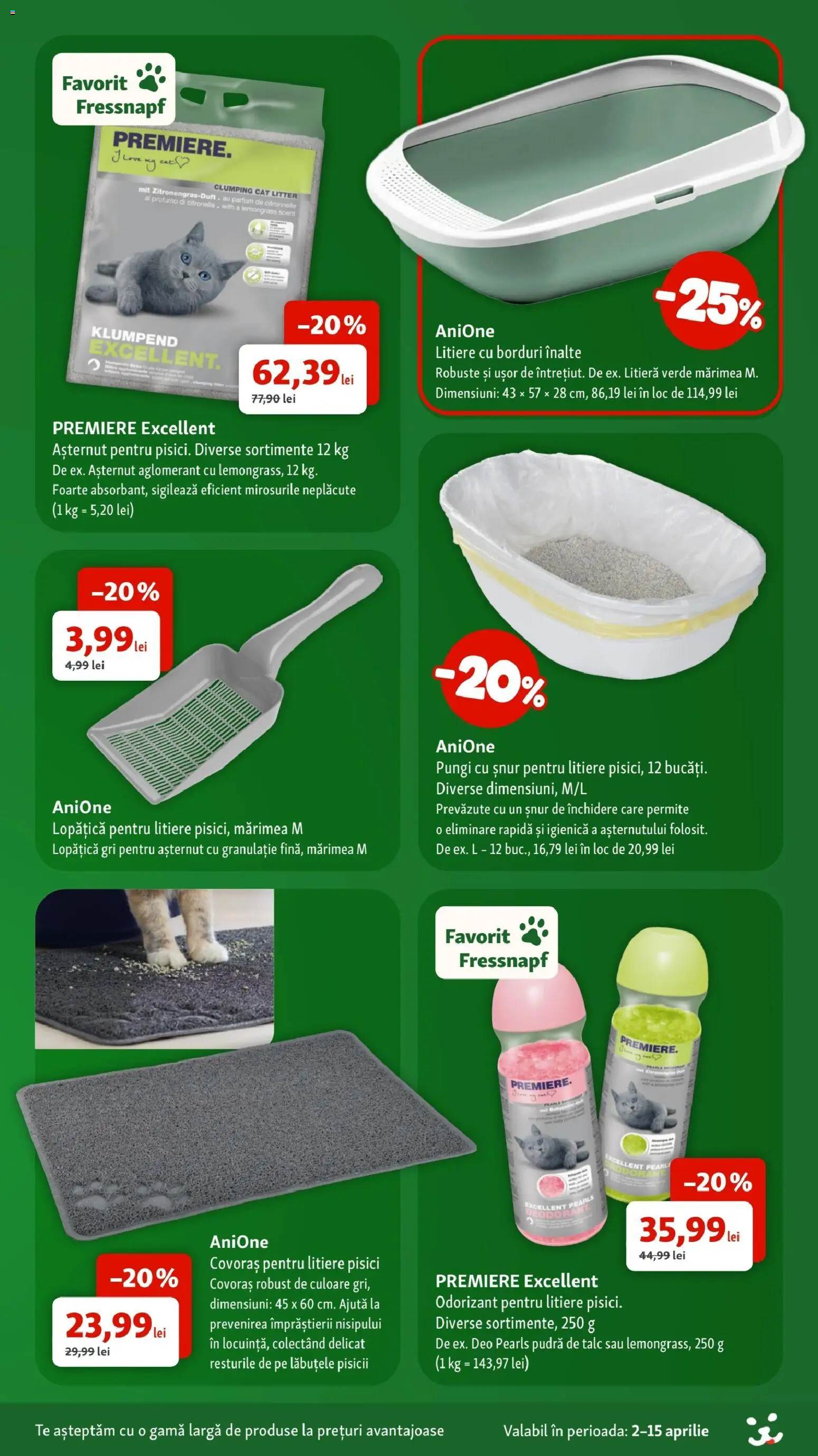 Noul catalog Fressnapf – valabil de la 02.04.2026 | Pagină: 12 | Produse: Parfum, Pudră