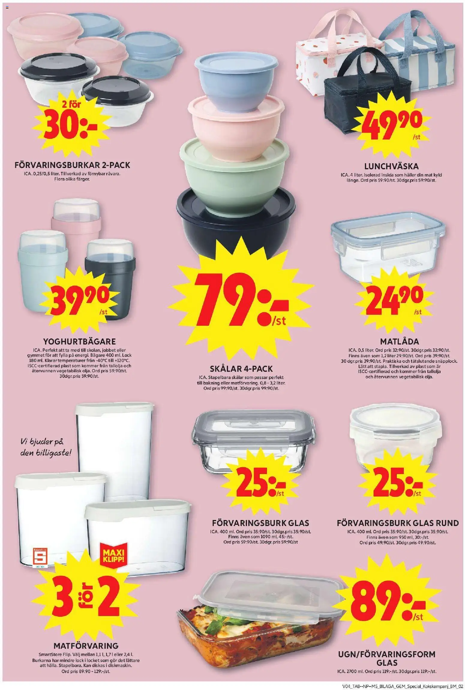 ICA Maxi reklamblad aktuell från 19.01.2026 | Sida: 15 | Produkter: Matlåda, Glass