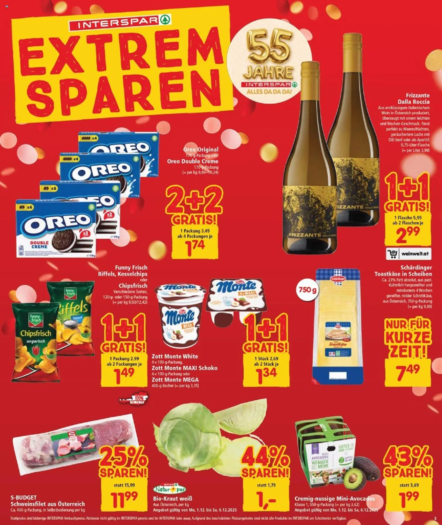 Interspar Flugblatt - Burgenland Nord gültig ab 04.12.2025 | Seite: 3 | Produkte: Uhr