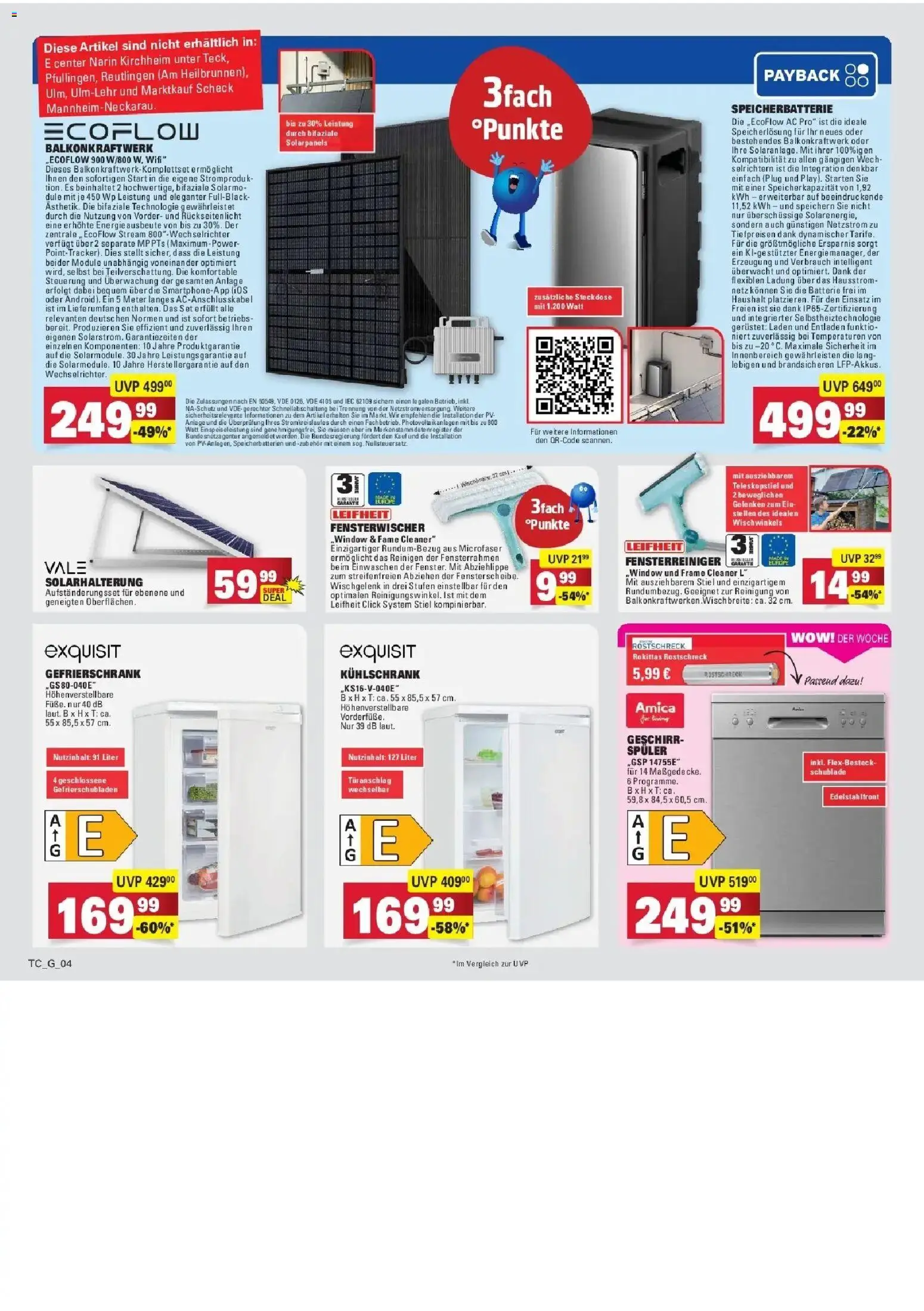 Edeka prospekt Wörth Am Rhein	 – gültig ab 02.03.2026 | Seite: 57 | Produkte: Gefrierschrank, Steckdose, Batterie, Kühlschrank