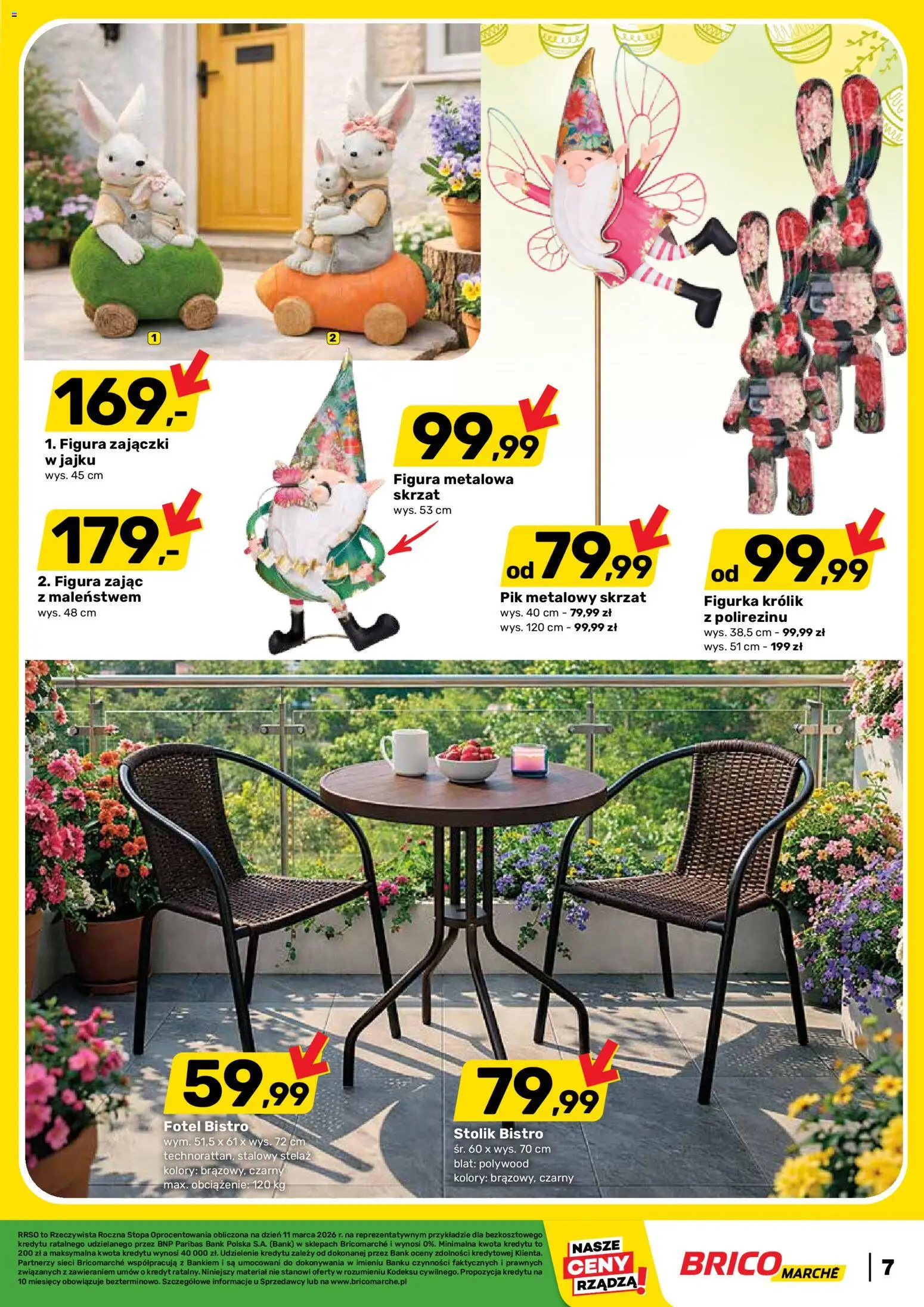 Brico Marché gazetka od 11.03.2026 | Strona: 7 | Produkty: Fotel