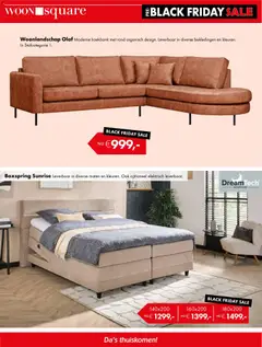 Woonsquare - Black Friday - Voorbeeld van een folder van Woonsquare, geldig van 10.11.2025 | Pagina: 3 | Producten: Papier blanc