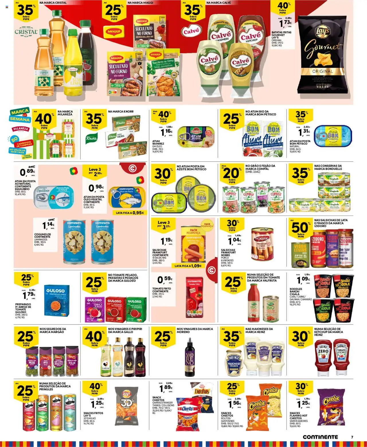 Continente - Madeira │ válido de 21.10.2025 | Página: 7 | Produtos: Cebola, Arroz, Peixe, Tomate