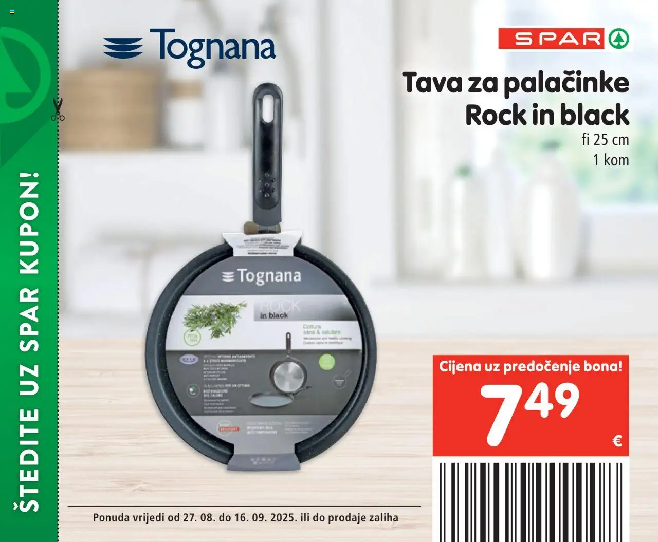 Spar katalog | vrijedi od 27.08.2025 | Stranica: 23 | Proizvodi: Tognana, Tava