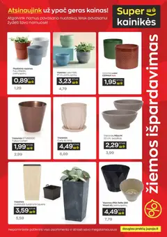 Jupoja leidinys galioja nuo 10.02.2026 | Puslapis: 12 | Prekių: Vazonas