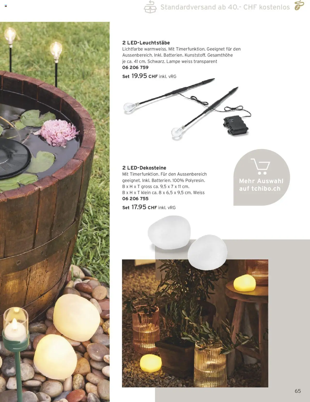 Tchibo Aktionen ab 01.06.2025 | Seite: 65 | Produkte: Lampe
