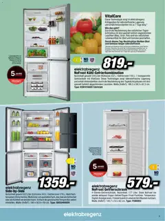RED ZAC Beko & Elektrabregenz ab 18.03.2026 gültig | Seite: 5 | Produkte: Gemüse, Obst, Kühlschrank, Gefrierschrank