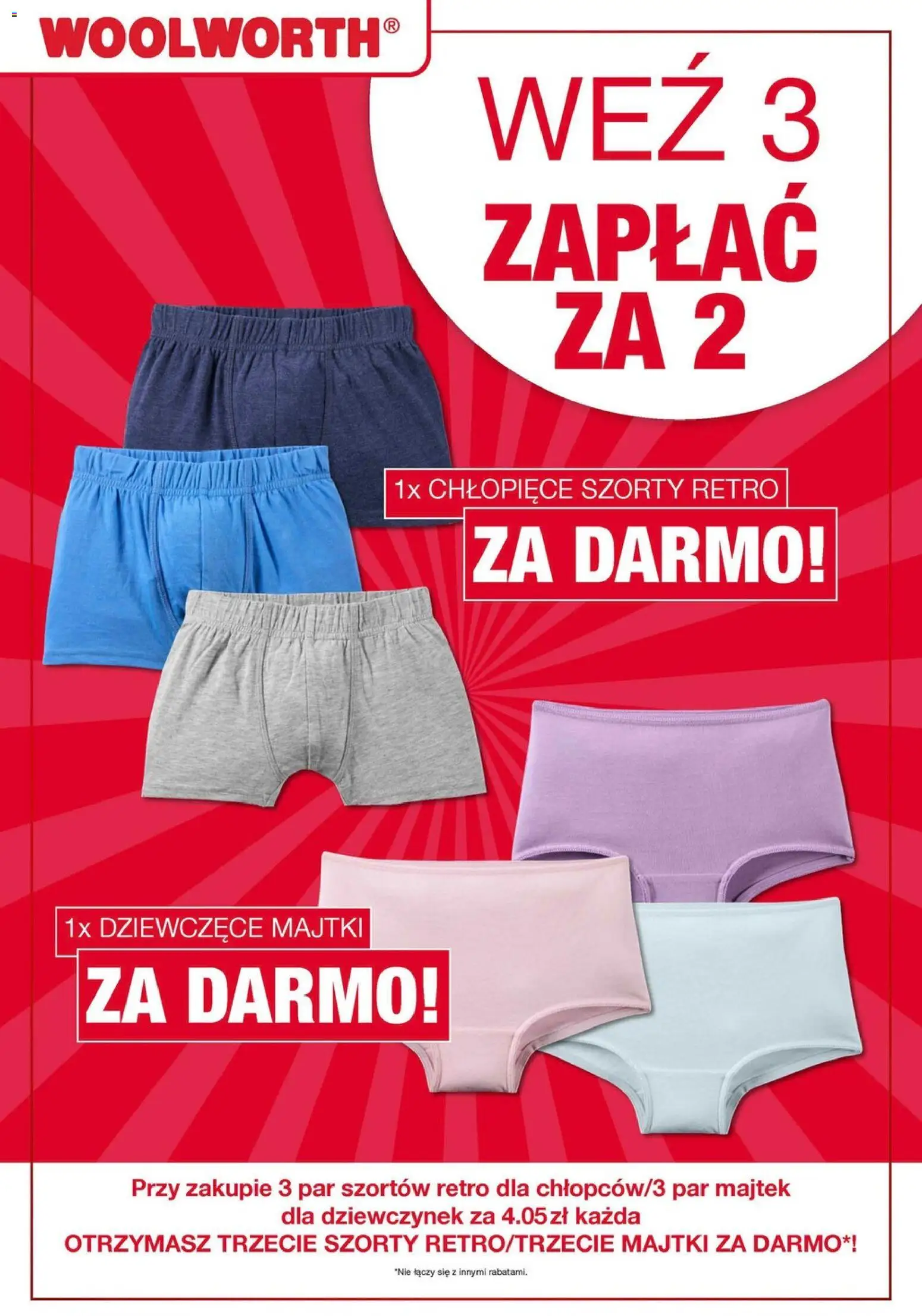 Woolworth Gazetka od 12.12.2025 | Strona: 30 | Produkty: Szorty, Majtki