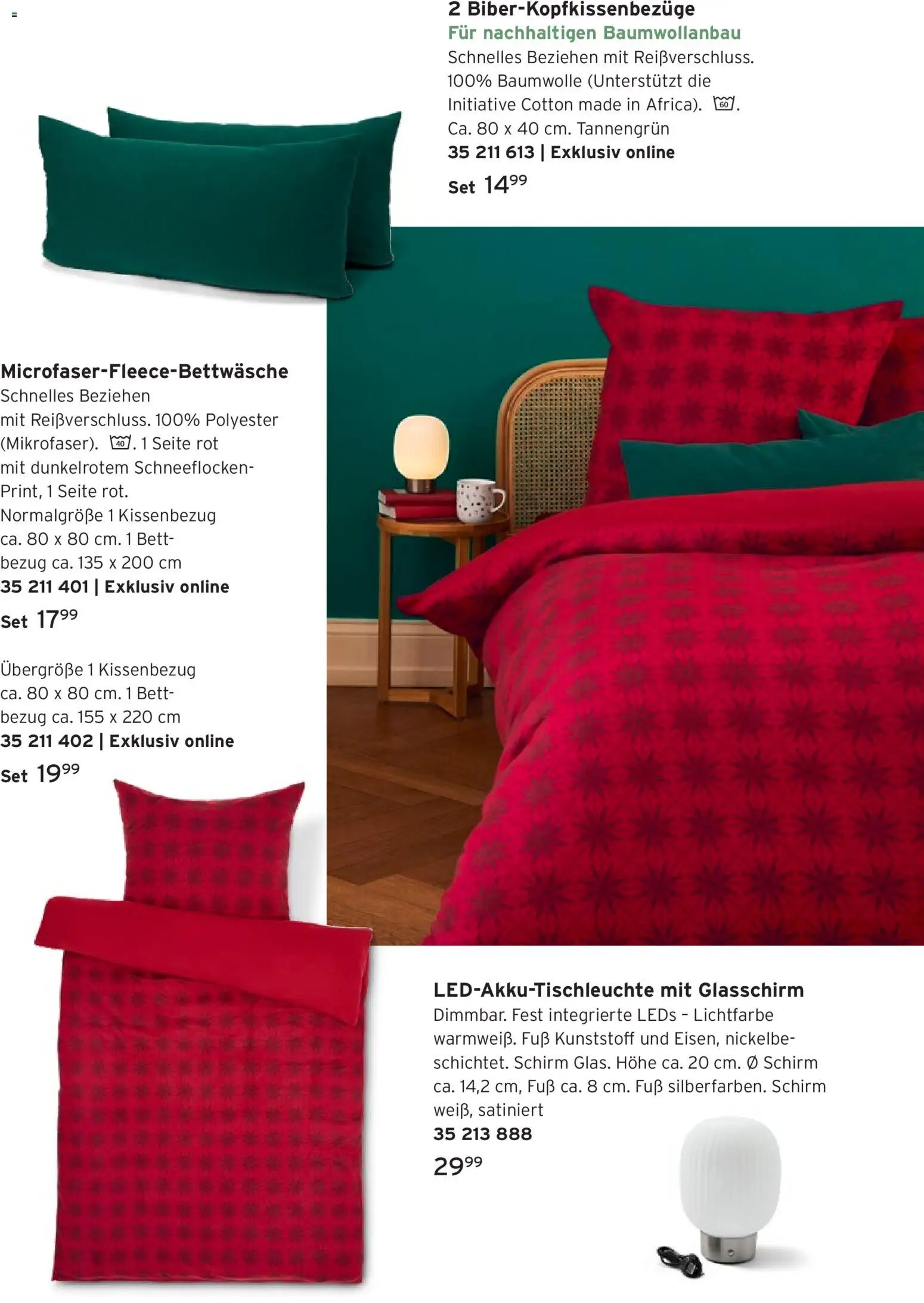 Prospekt Tchibo Gaumenfreude – gültig ab 03.12.2025 | Seite: 32 | Produkte: Bett