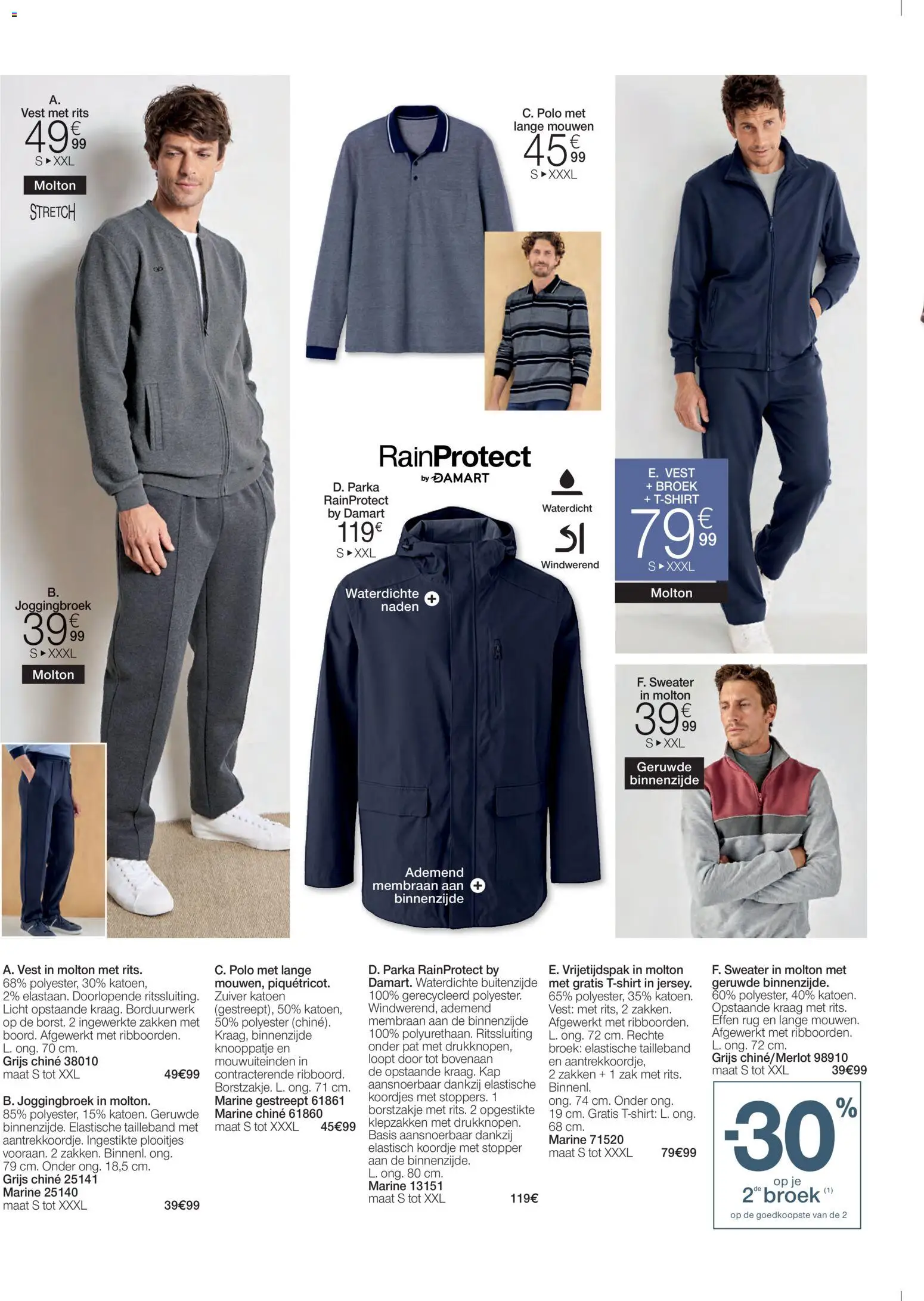 {H1} | Pagina: 46 | Producten: Zak, Sweater, Vest, Broek