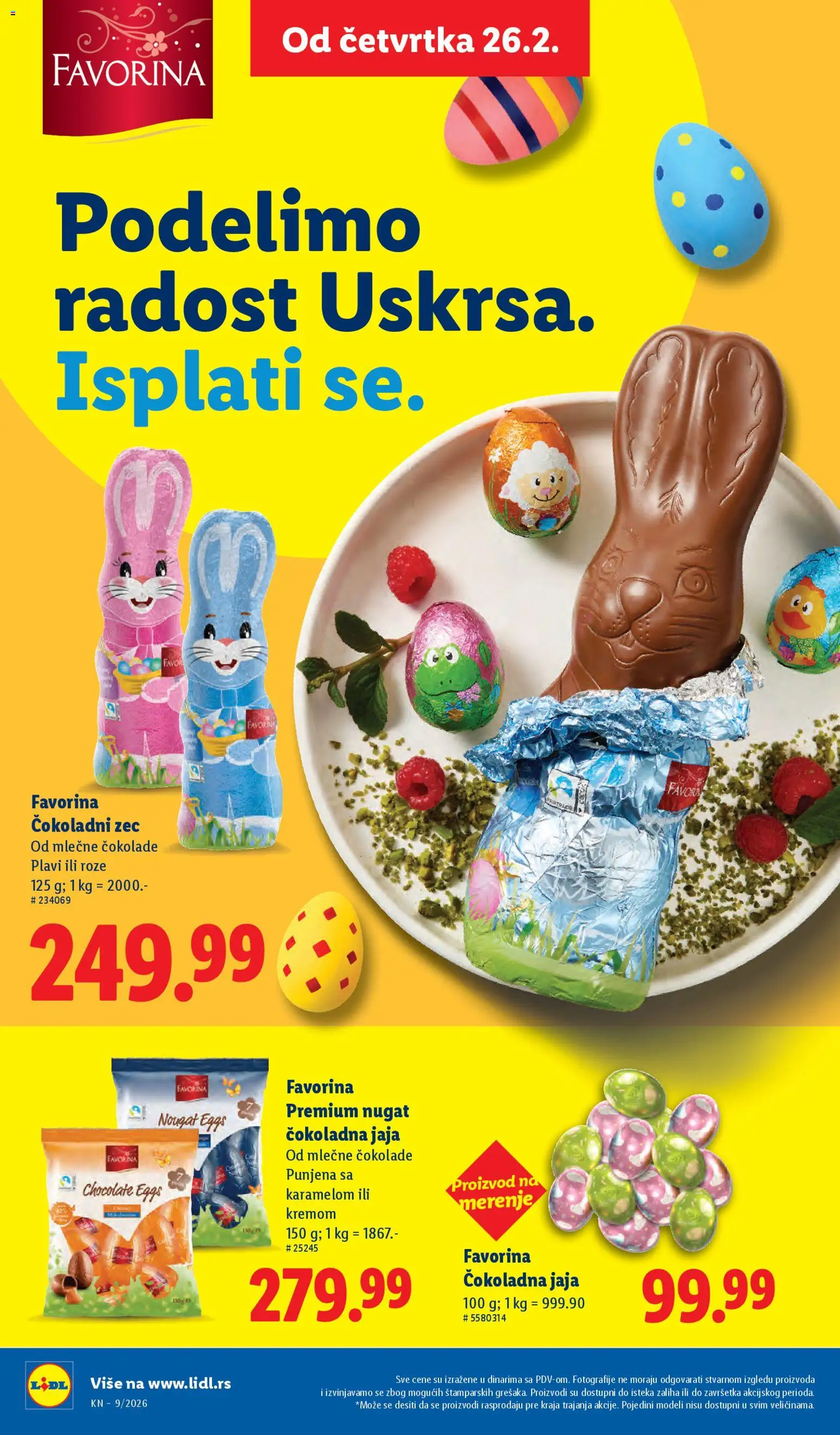 Lidl katalog - važi od 26.02.2026 | Strana: 42 | Proizvode: Jaja