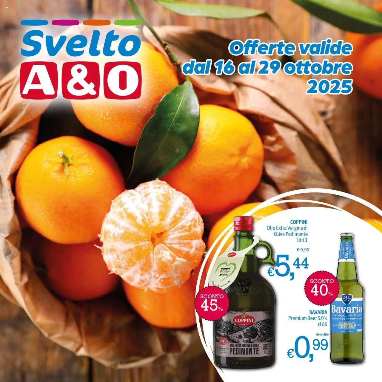 Volantino A&O del 16.10.2025 | Pagina: 1 | Prodotti: Cucine, Olio, Olio extra vergine