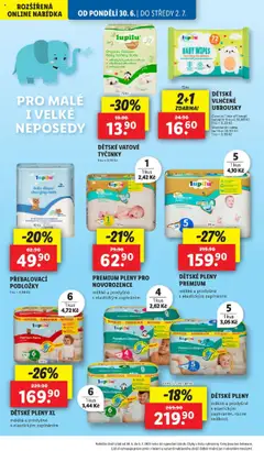 Lidl leták od 30.06.2025 | Strana: 34 | Produkty: Tyčinky, Ubrousky, Aloe vera, Pants