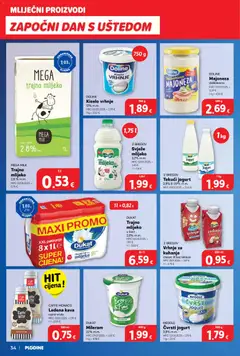 Katalog Plodine - Pregled kataloga iz trgovine Plodine, vrijedi od 18.03.2026 | Stranica: 34 | Proizvodi: Jogurt, Kava, Kiselo vrhnje, Majoneza
