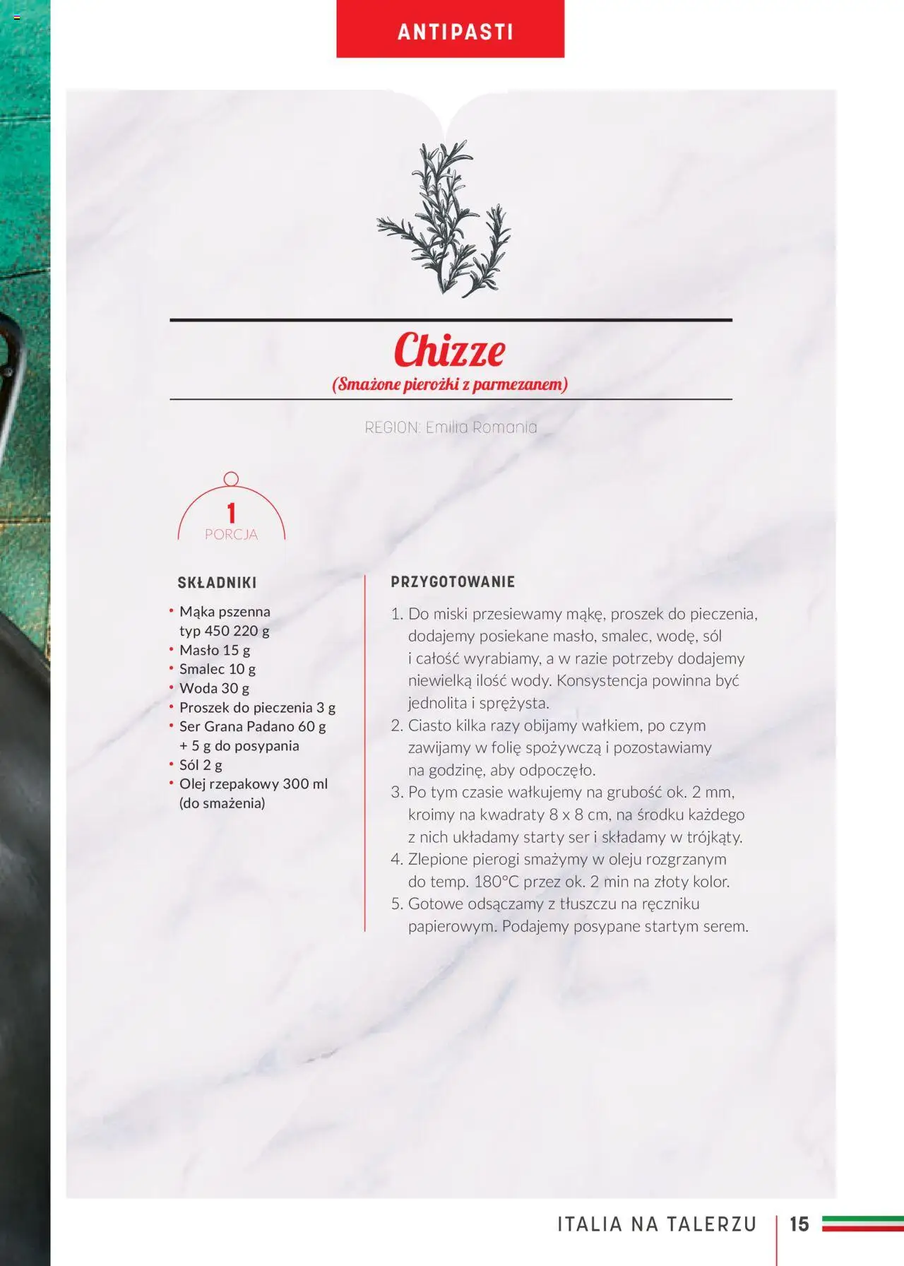 Makro Gazetka - Ebook kuchnia włoska od 16.05.2023 | Strona: 15 | Produkty: Masło, Ser, Woda, Sól