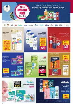 Mercator katalog akcije – veljaven od 11.02.2026 | Stran: 12 | Izdelki: Vložki, Robčki, Kos, Deodorant