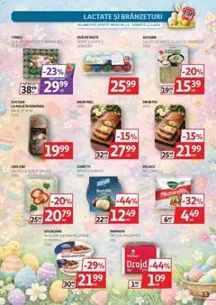 Ofertele Auchan valabile de la 25.03.2026 | Pagină: 13 | Produse: Çift taraflı üst, Mozzarella, Brânză, Maioneză