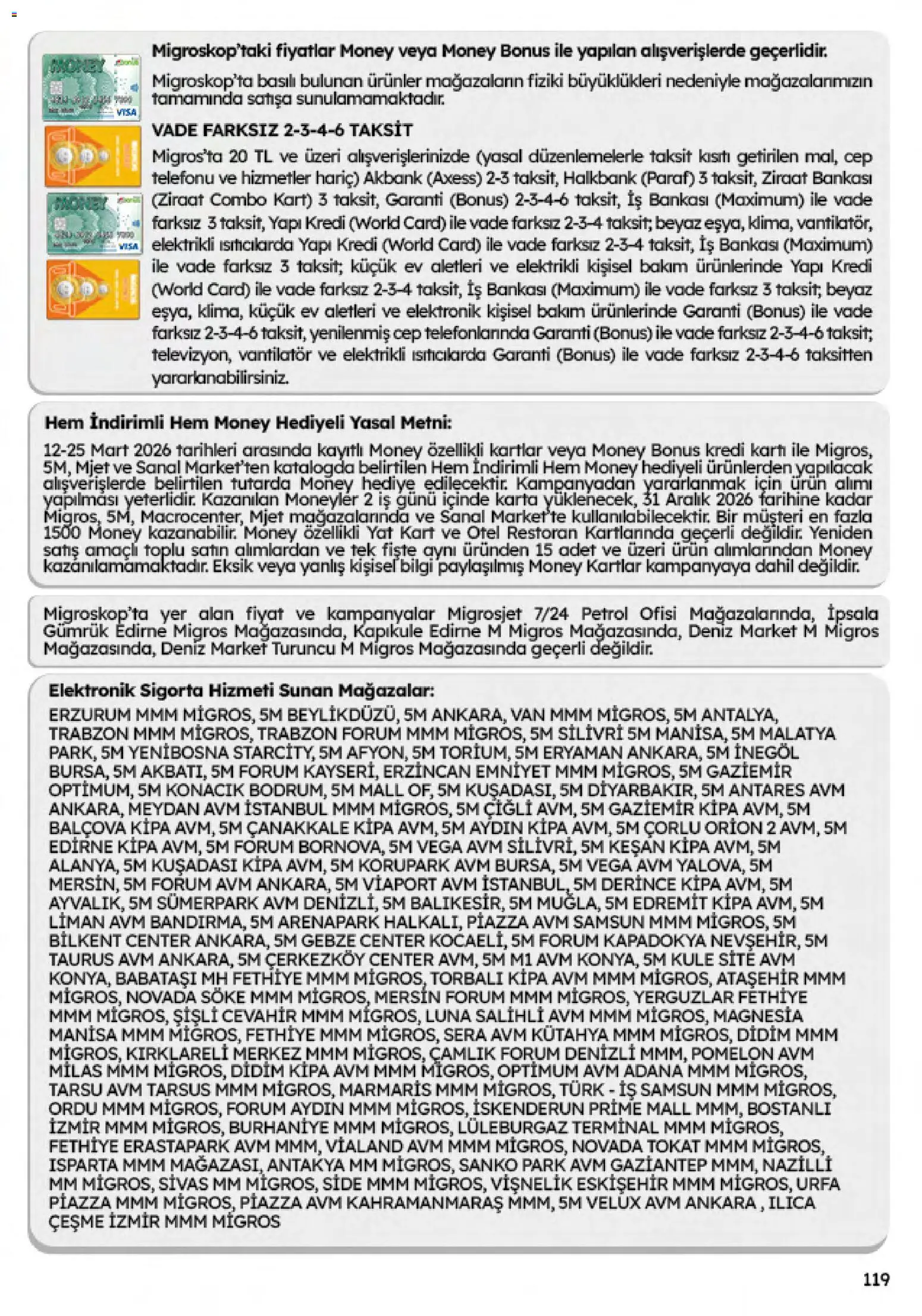 Migros Katalog - 5M Migroskop Dijital - 12.03.2026 tarihinden itibaren geçerlidir | Sayfa: 119 | Ürünler: Vantilatör