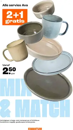 Kwantum - Folder - Voorbeeld van een folder van Kwantum, geldig van 02.02.2026 | Pagina: 16 | Producten: Servies