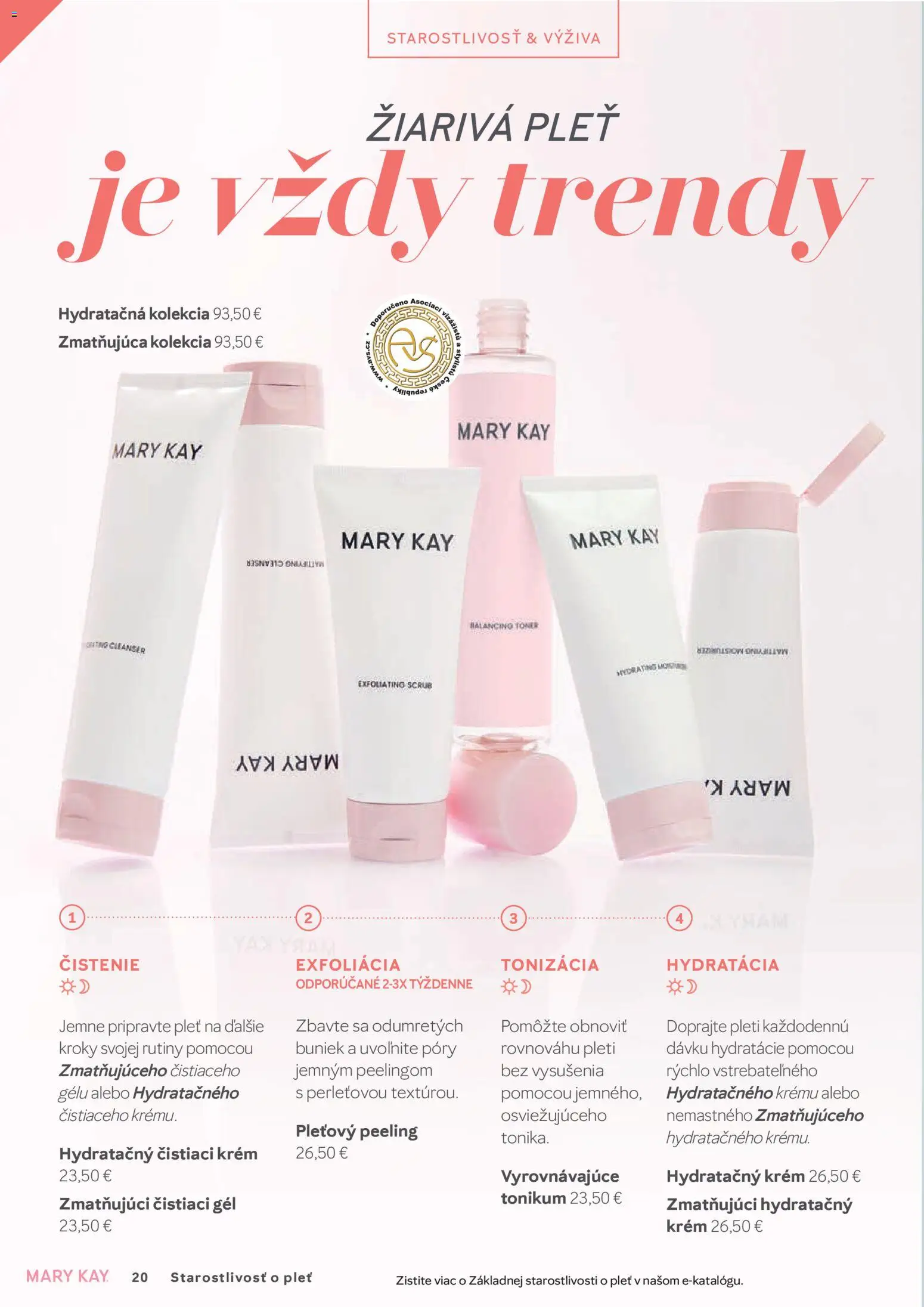 Nové Mary Kay akcie – leták je platný od 01.04.2026 | Strana: 20