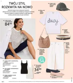 Pogląd oferty "BonPrix Katalog" - ważna od 30.03.2026 | Strona: 64 | Produkty: Top, Spodnie, Baleriny, Czapka