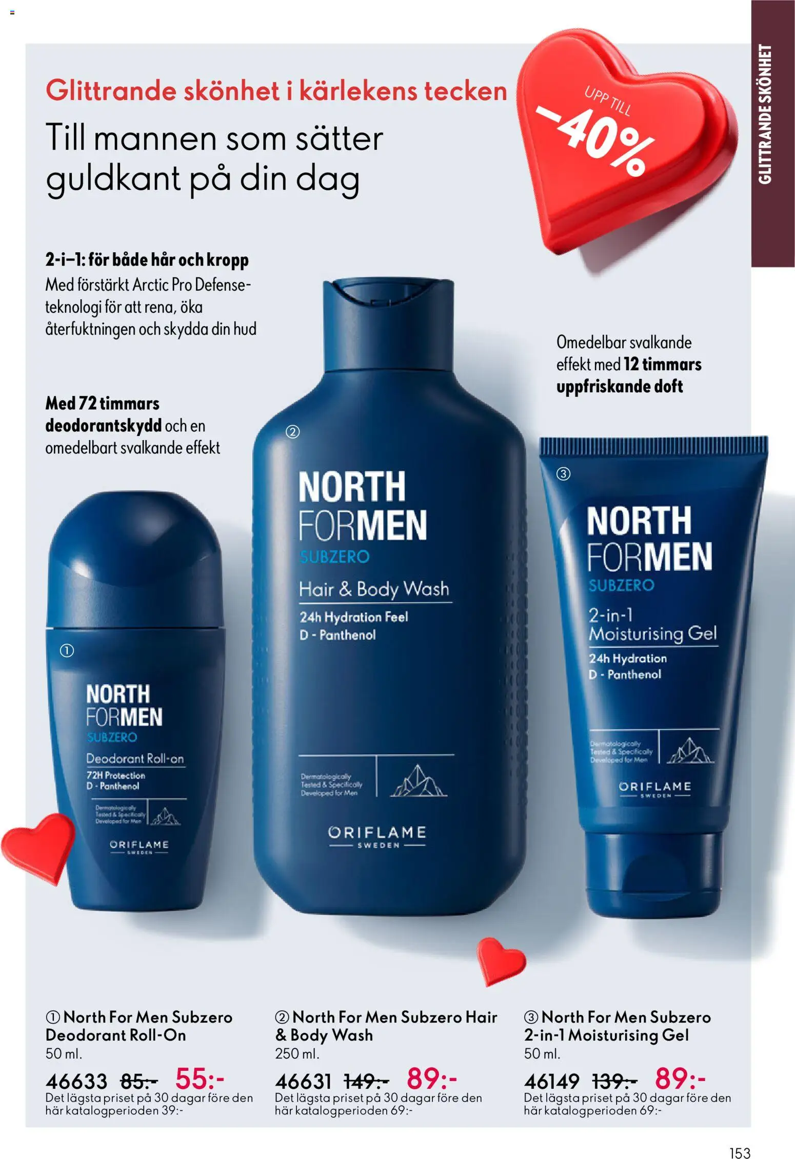 Oriflame reklamblad aktuell från 28.01.2026 | Sida: 153 | Produkter: Doft, Deodorant