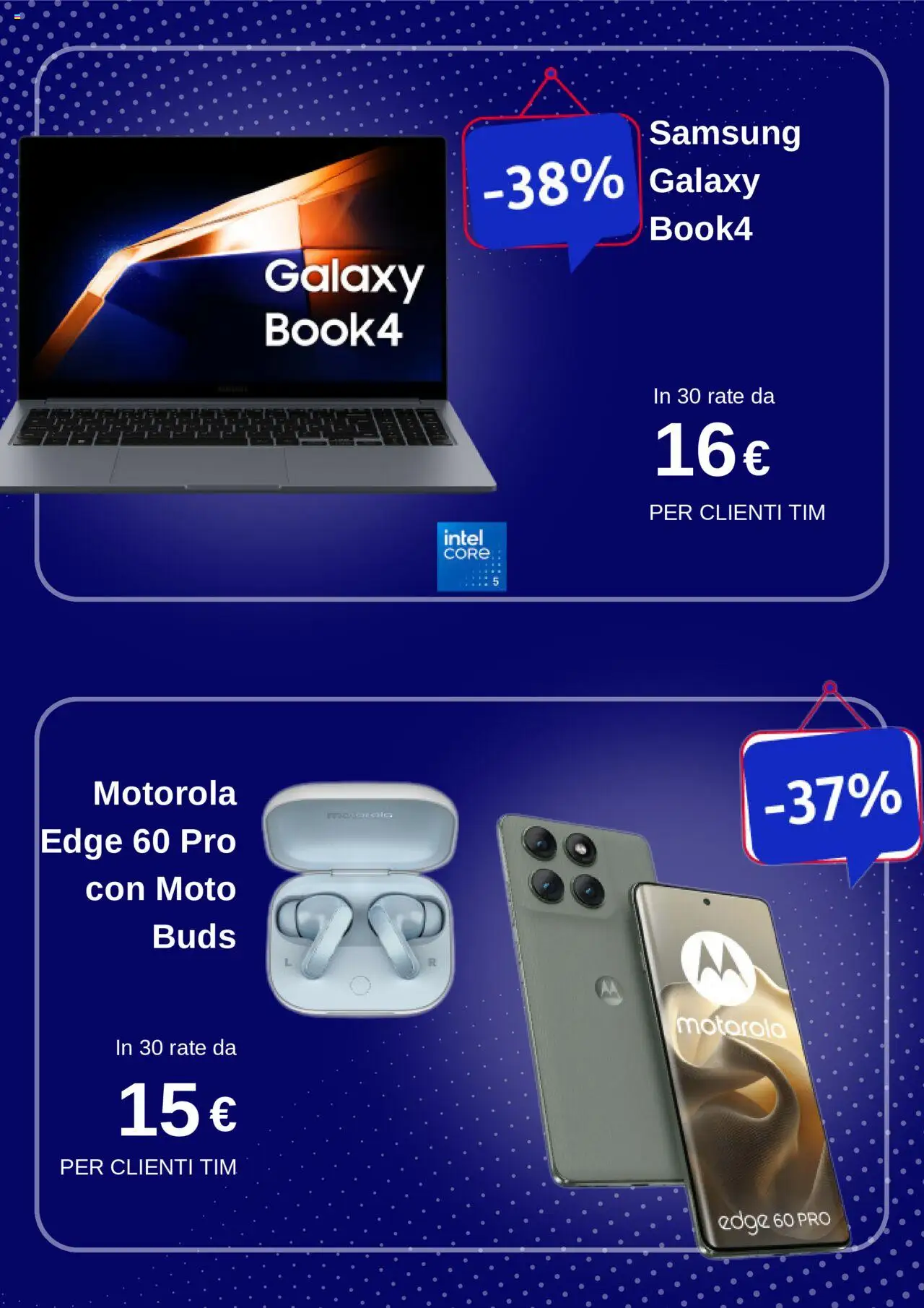 Volantino TIM del 24.08.2025 | Pagina: 3 | Prodotti: Samsung