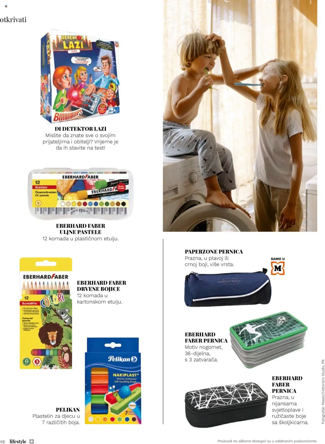 Müller katalog | vrijedi od 11.08.2025 | Stranica: 46 | Proizvodi: Pernica, Čaše, Drvene bojice, Plastelin