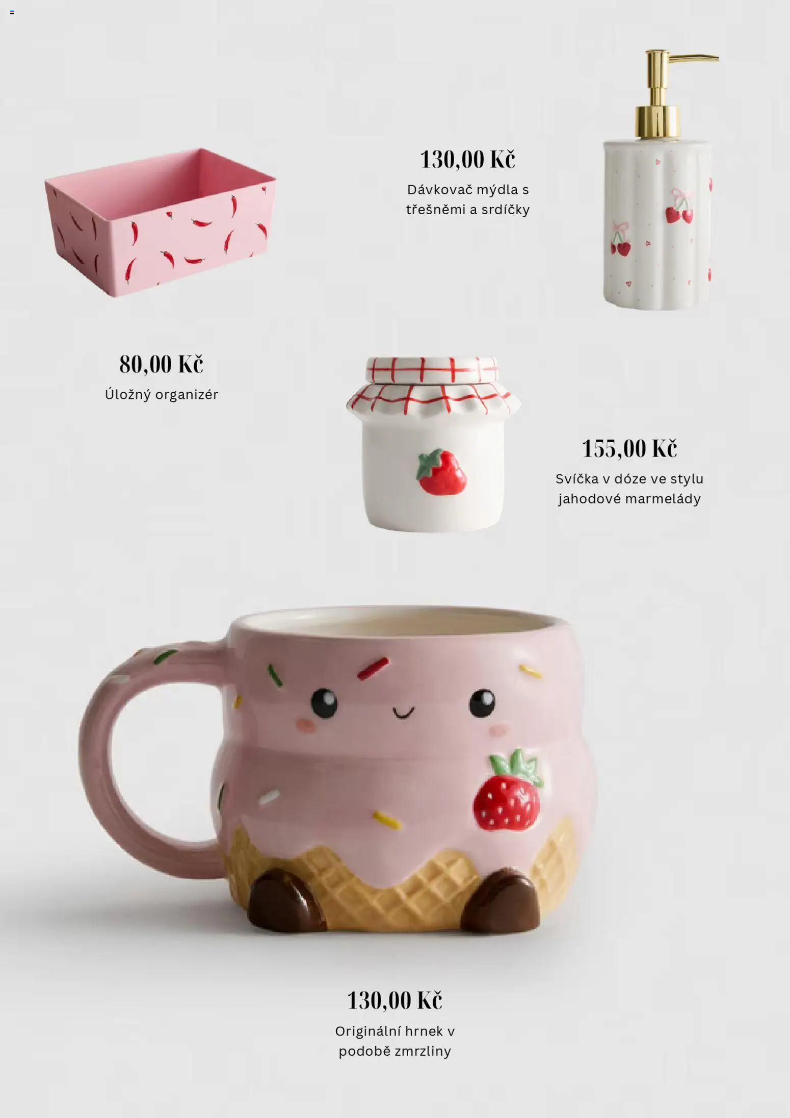 PRIMARK leták od 21.04.2026 | Strana: 5 | Produkty: Organizér, Hrnek, Dávkovač, Svíčka