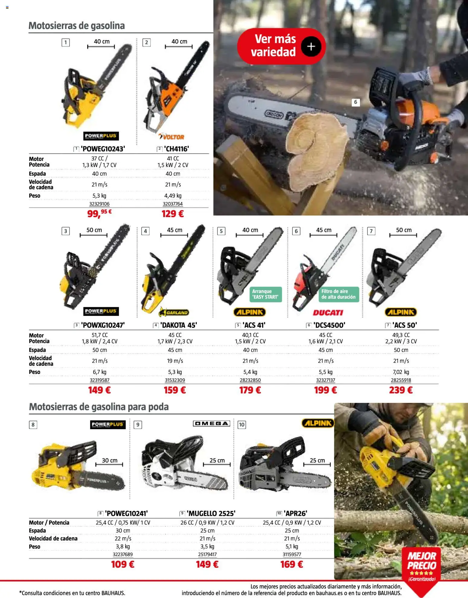 Bauhaus Jardín │ válido desde el 16.03.2026 | Página: 29 | Productos: Peso