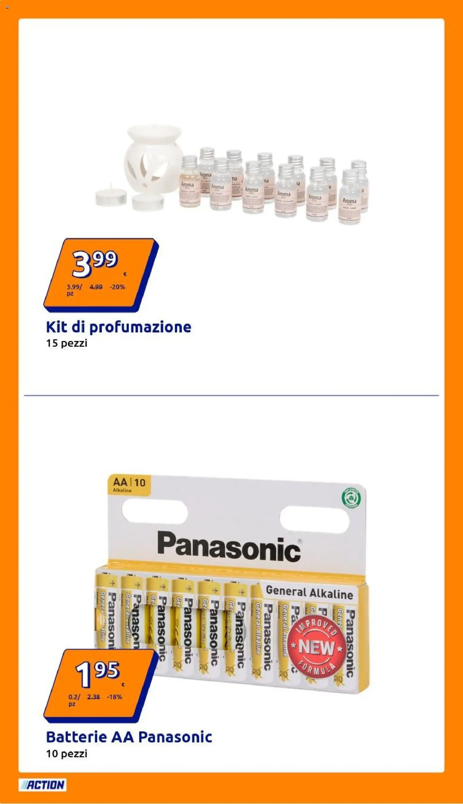 Volantino Action del 10.12.2025 | Pagina: 2 | Prodotti: Batterie