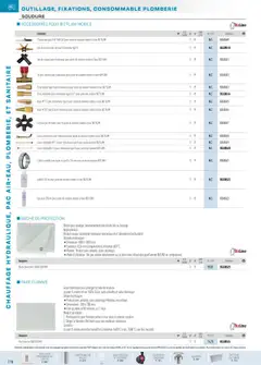 Rexel - Prévisualisation de Rexel Chauffage Hydraulique, PAC Air-Eau, Plomberie et Sanitaire valide à partir de 01.12.2024 | Page: 120 | Produits: Clé, Robinet, Tuyau, Collier