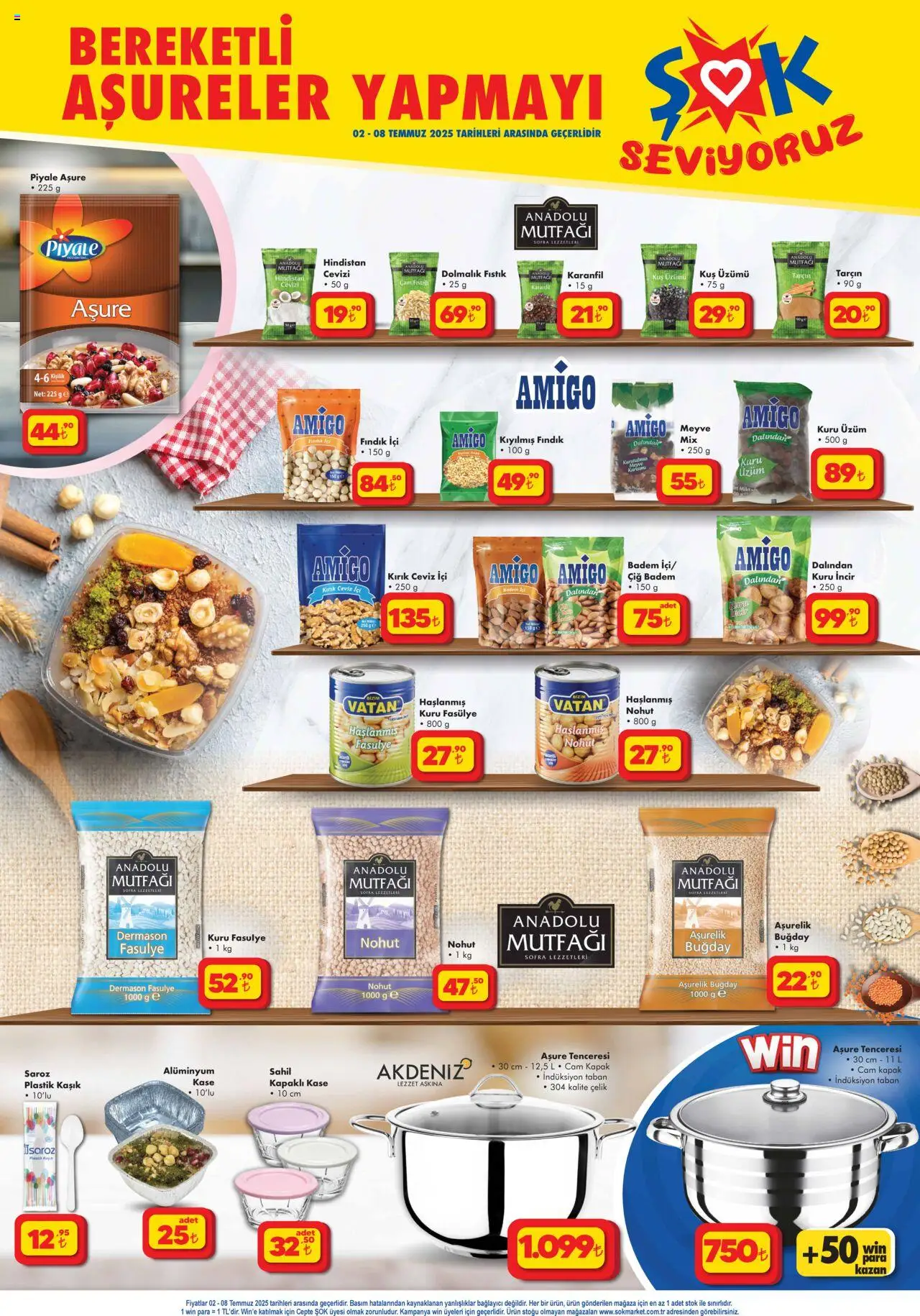 Şok Market Katalog - 02.07.2025 tarihinden itibaren geçerlidir | Sayfa: 3 | Ürünler: Kuru üzüm, Karanfil, Meyve, Ceviz