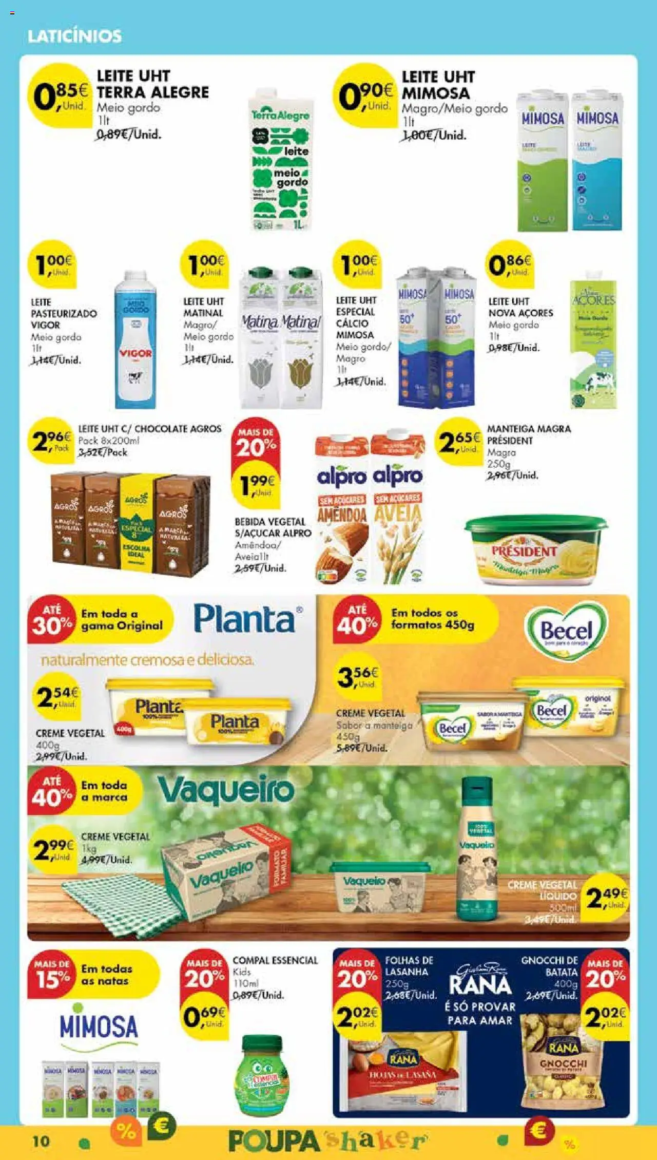 Pingo Doce Poupe Esta Semana Madeira │ válido de 09.09.2025 | Página: 10 | Produtos: Cálcio, Chocolate, Creme, Bebida